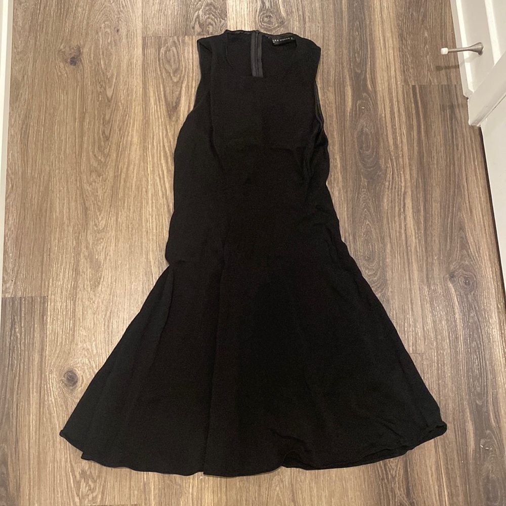 Zara Black Work Dress
